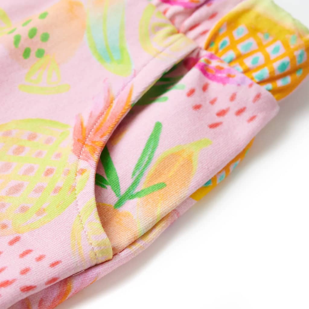 Girls shorts with drawstring