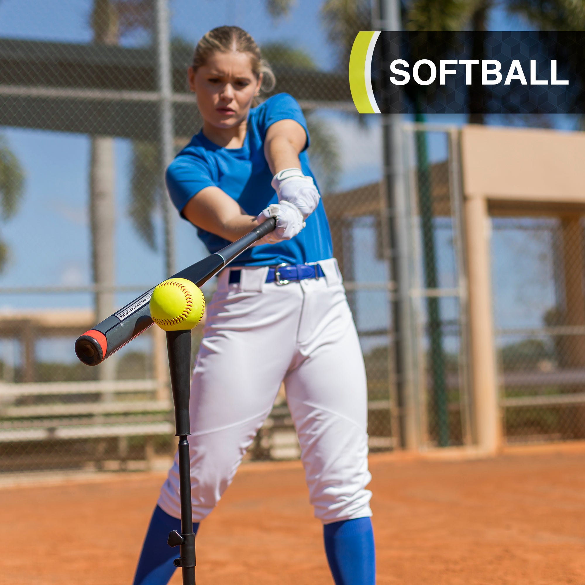 Baseball Trainer Portable Practice Tripod Stand