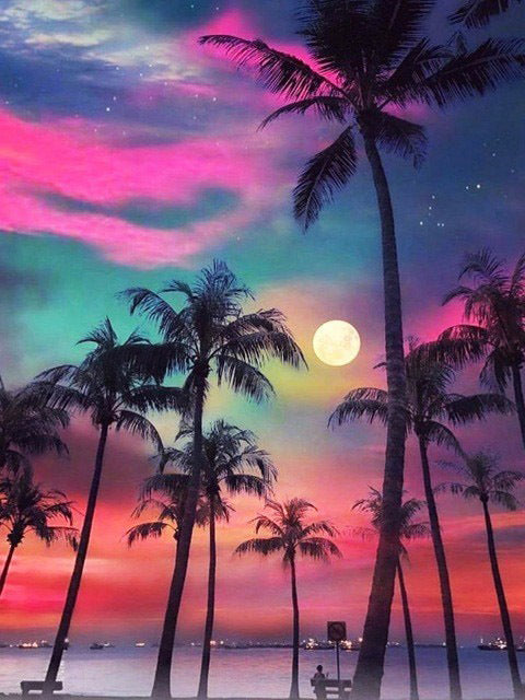 DIY Diamond Painting - Seaside Landscape