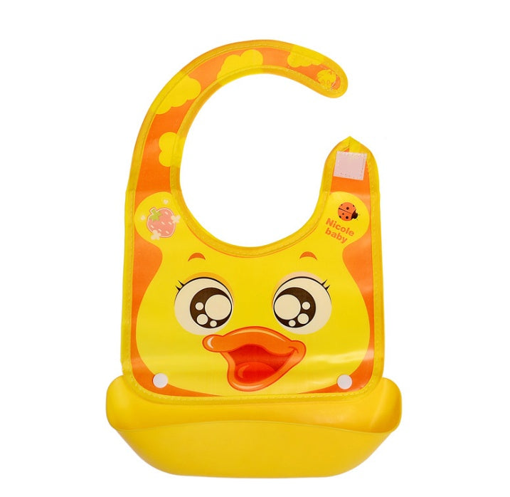 Cartoon Waterproof silicone Bib