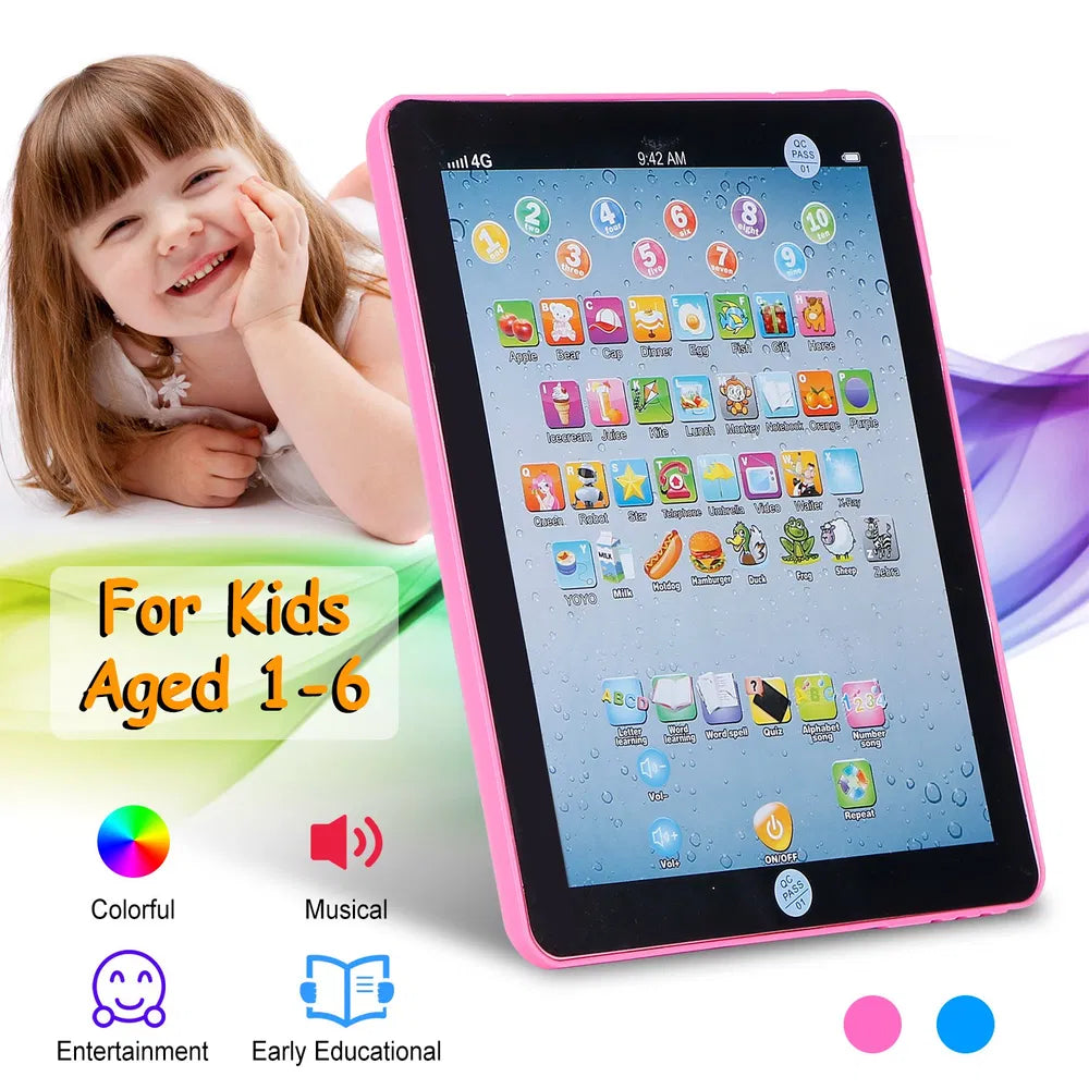 Learning Tablet Educational, Numbers, ABCs, Words