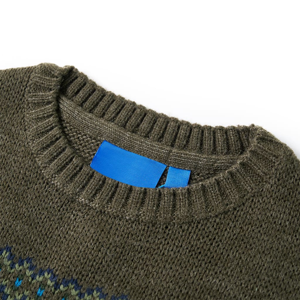Children's knitted sweater