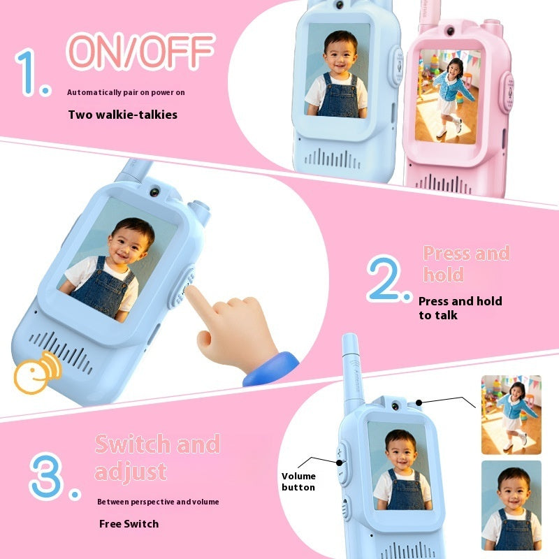 2 Video Wireless Walkie Talkies