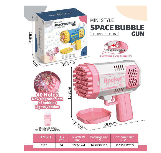 Bubble Gun Machine