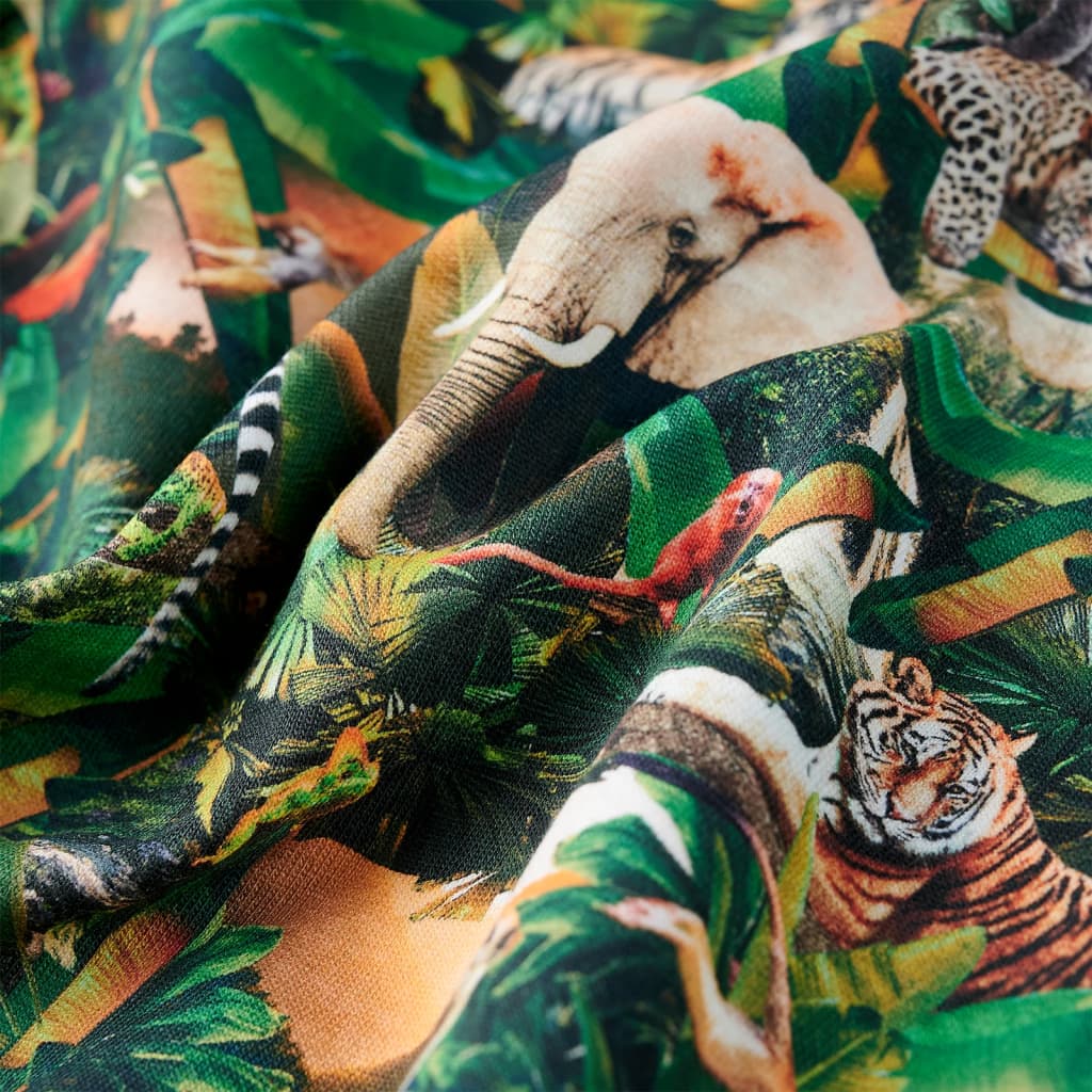 Children's sweatshirt jungle motif