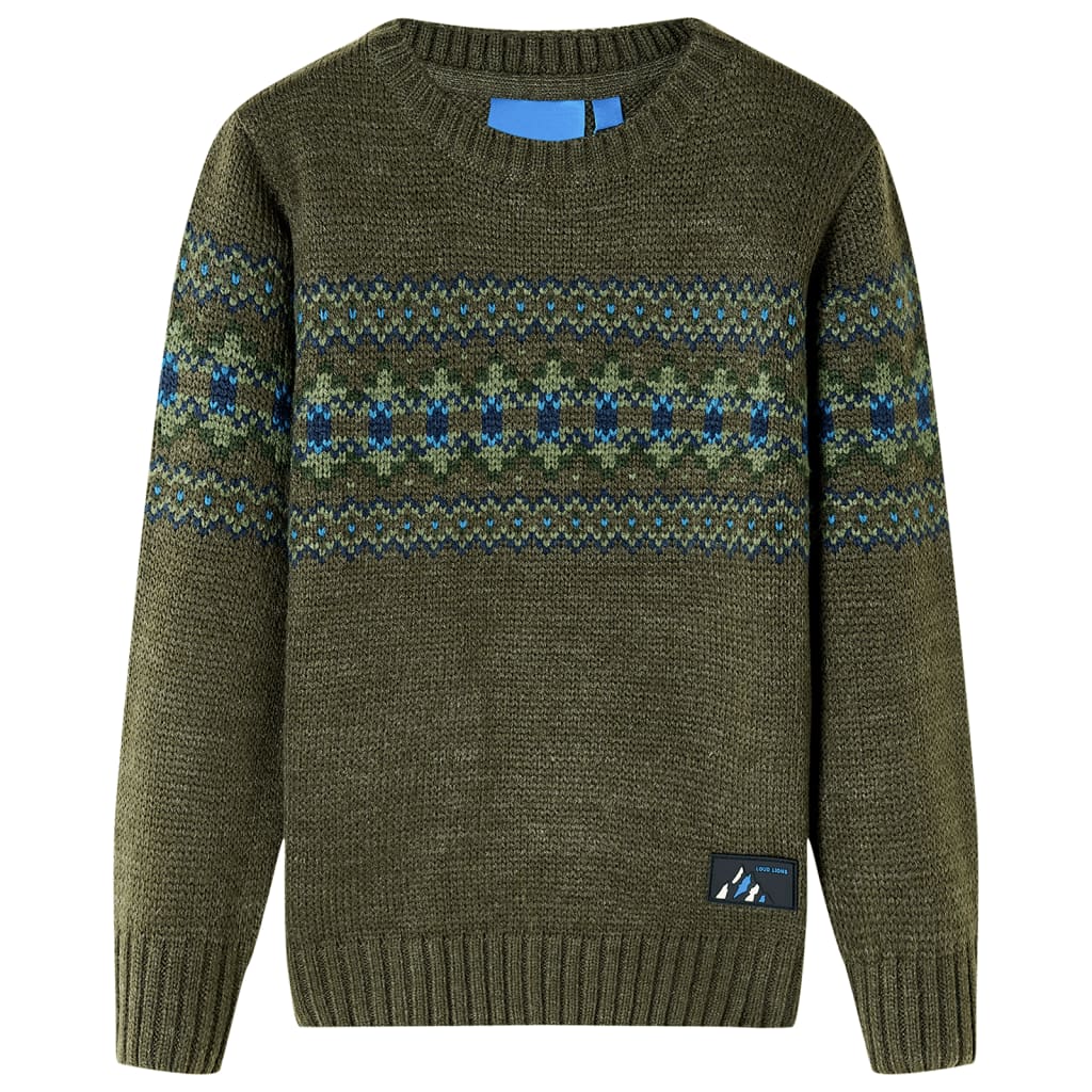 Children's knitted sweater