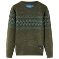Children's knitted sweater