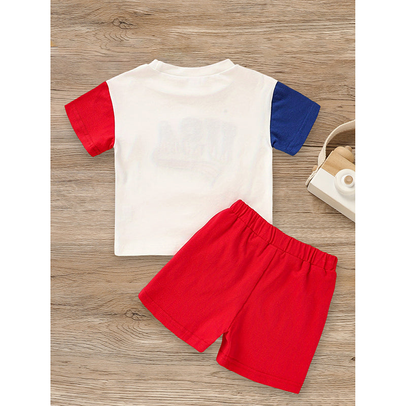 Baby Boy 4th Of July Outfit Set