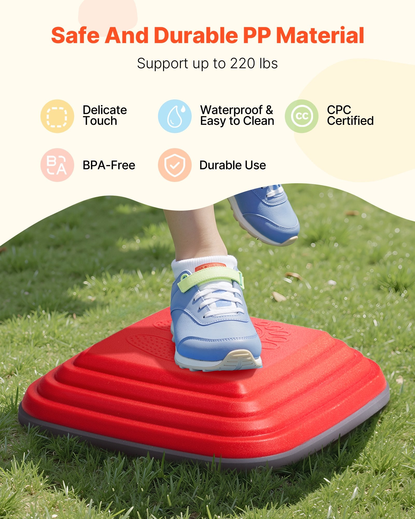 Kids Balance Stepping Stones , 10 PCS