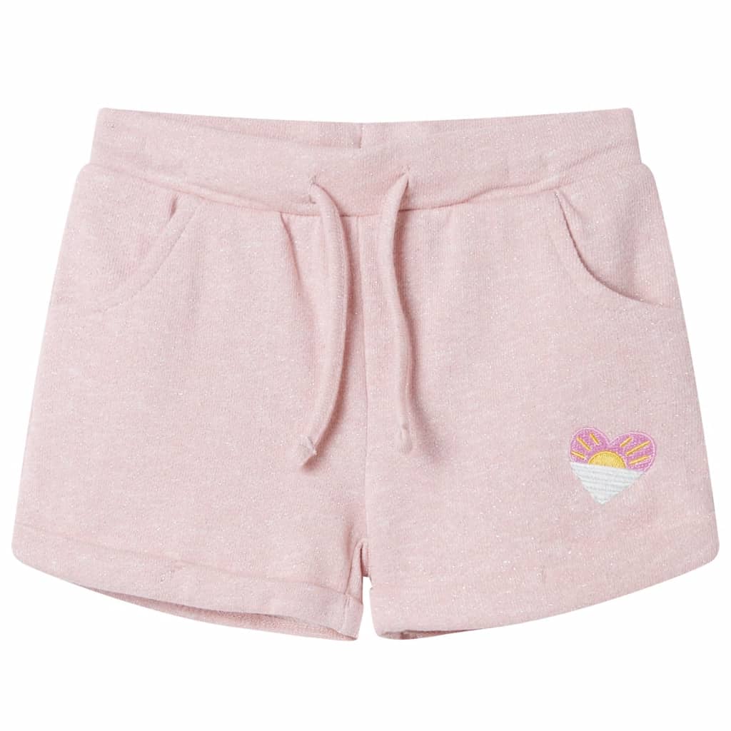 Children's shorts with drawstring