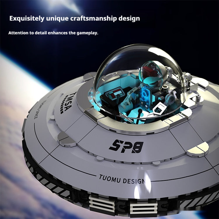 UFO Alien Spaceship Building Blocks