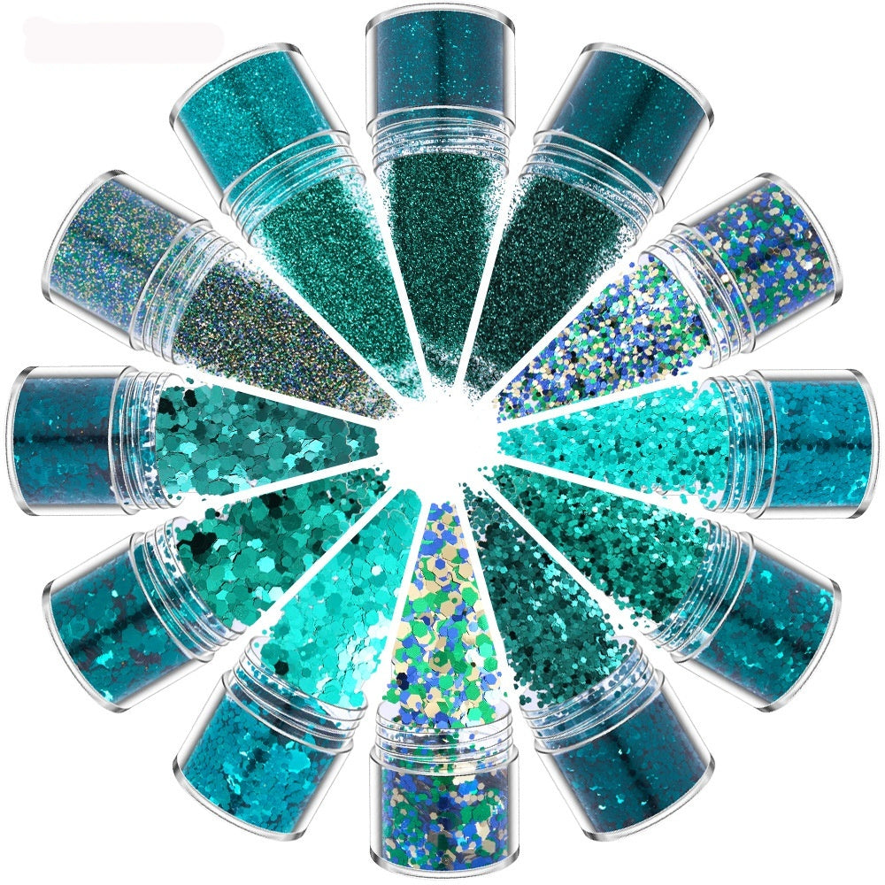 Nail Sequins Glitter Powder Gradient Laser Powder