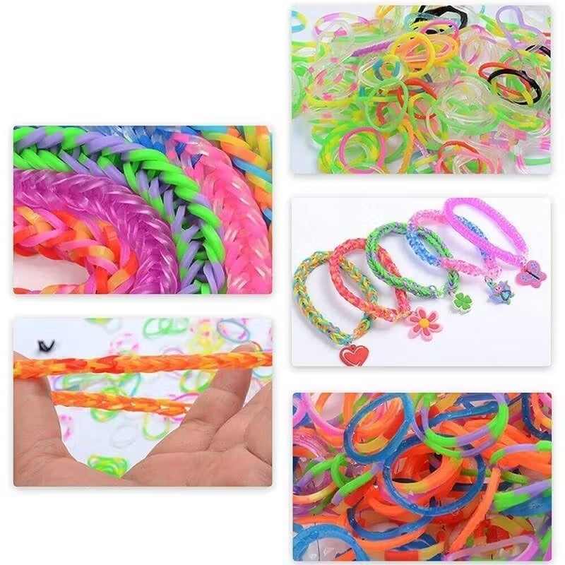 Colorful Premium Rubber Band Craft Kit