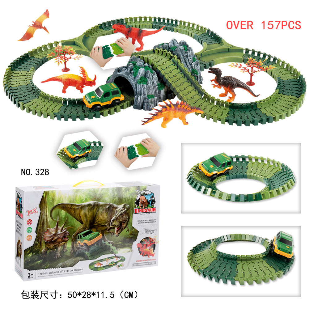 Dinosaur Flexible Racetrack