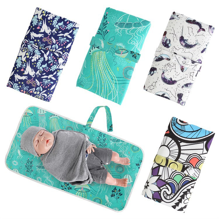 Diaper changing pad