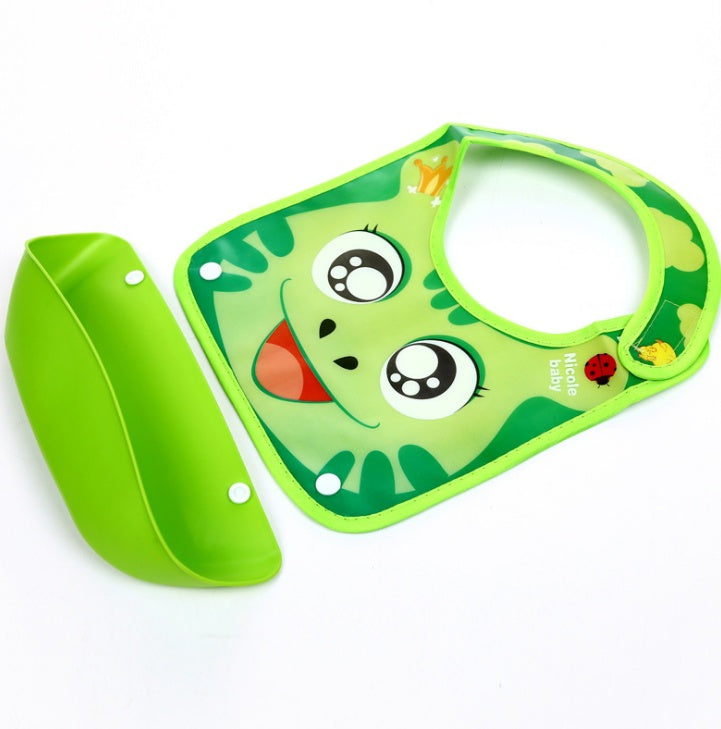 Cartoon Waterproof silicone Bib