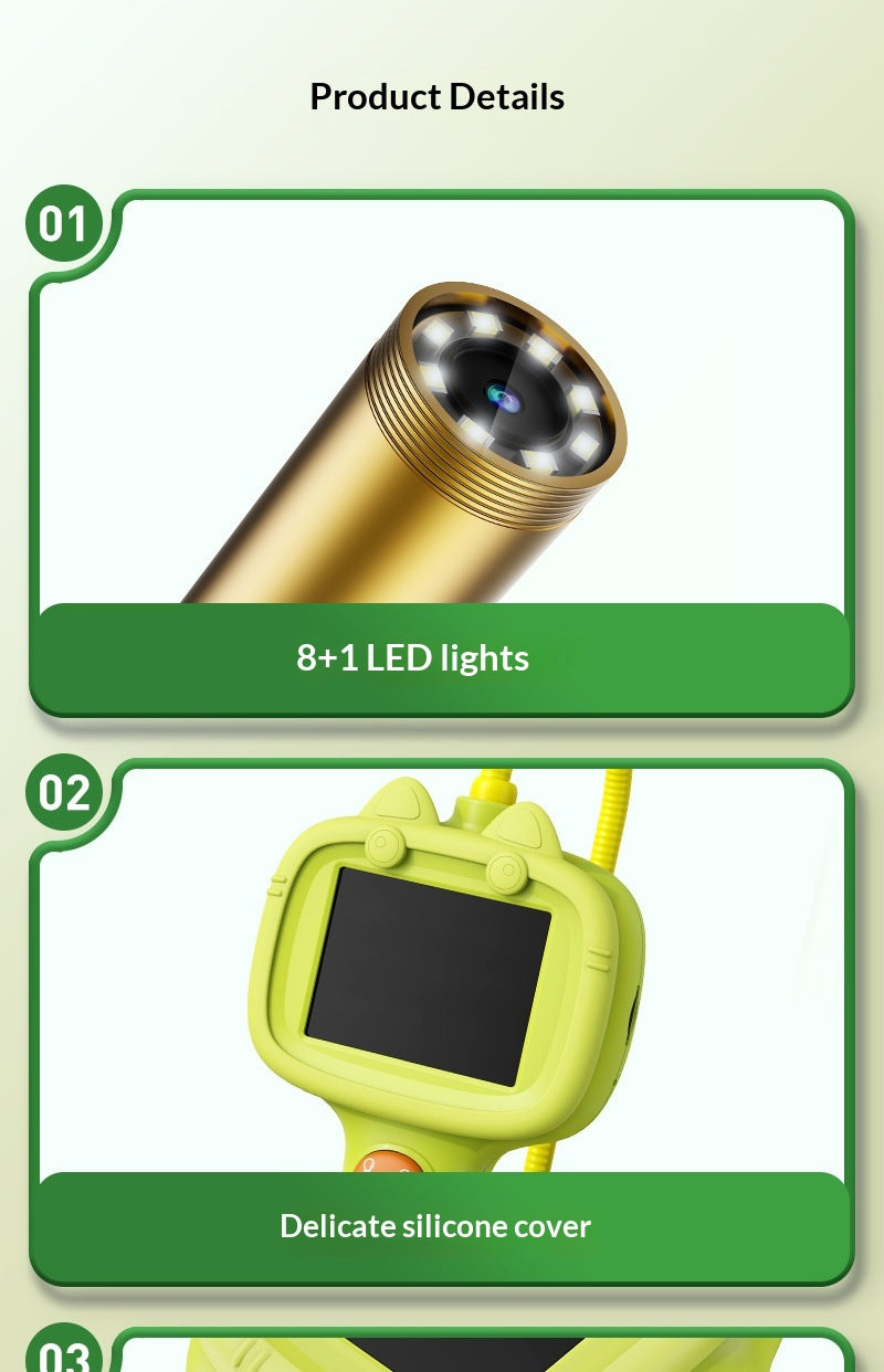 Kids Outdoor Handheld Photo Endoscope
