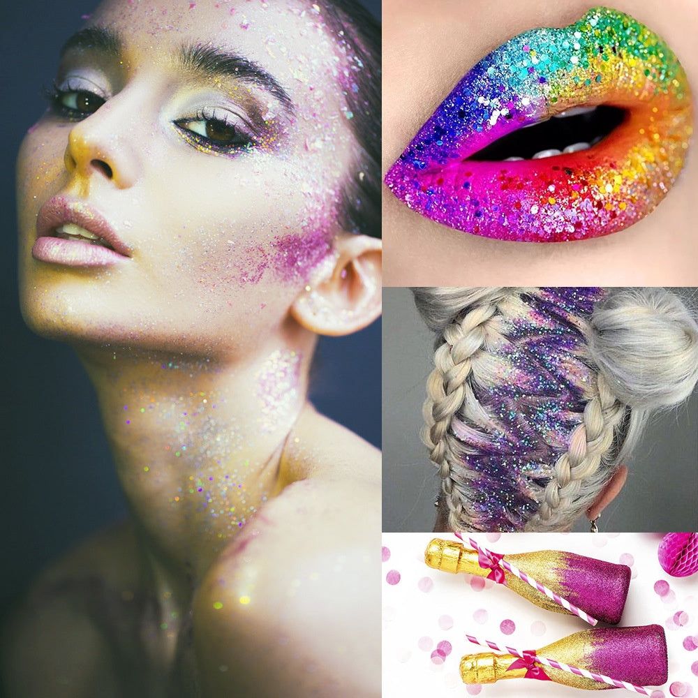 Nail Sequins Glitter Powder Gradient Laser Powder