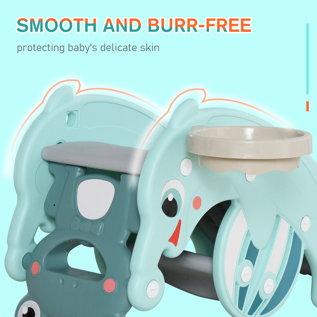 3-in-1 Kids Portable Slide Rocking Horse