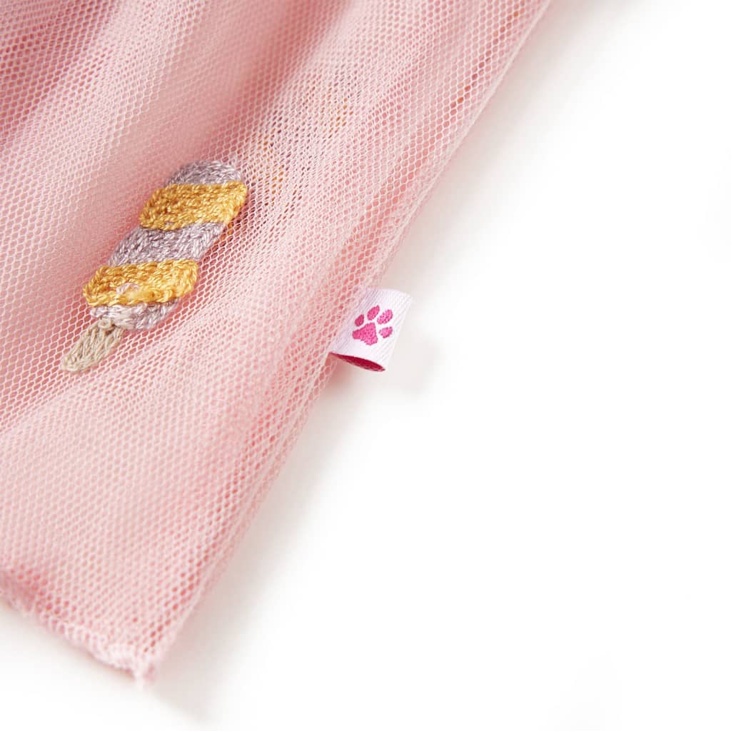 Children's skirt with tulle