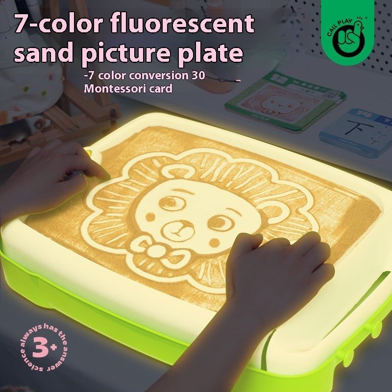Fluorescent Sand Painting Box