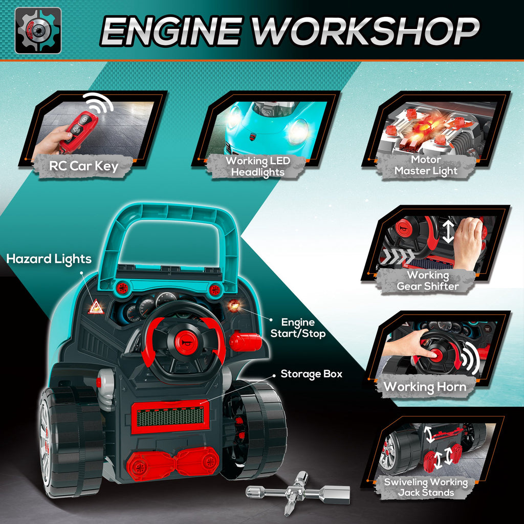 Mechanic Truck Engine Service Set