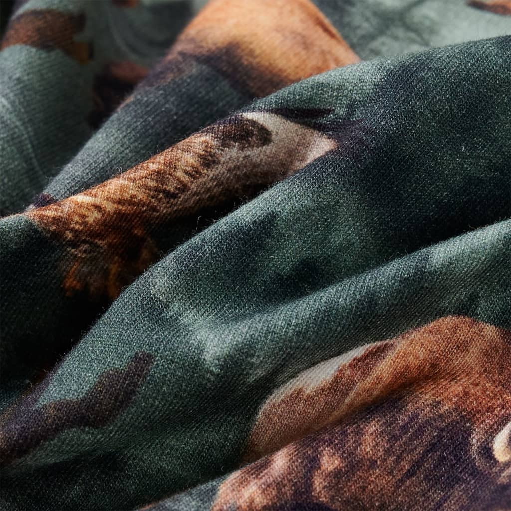 Children's sweatshirt dark green