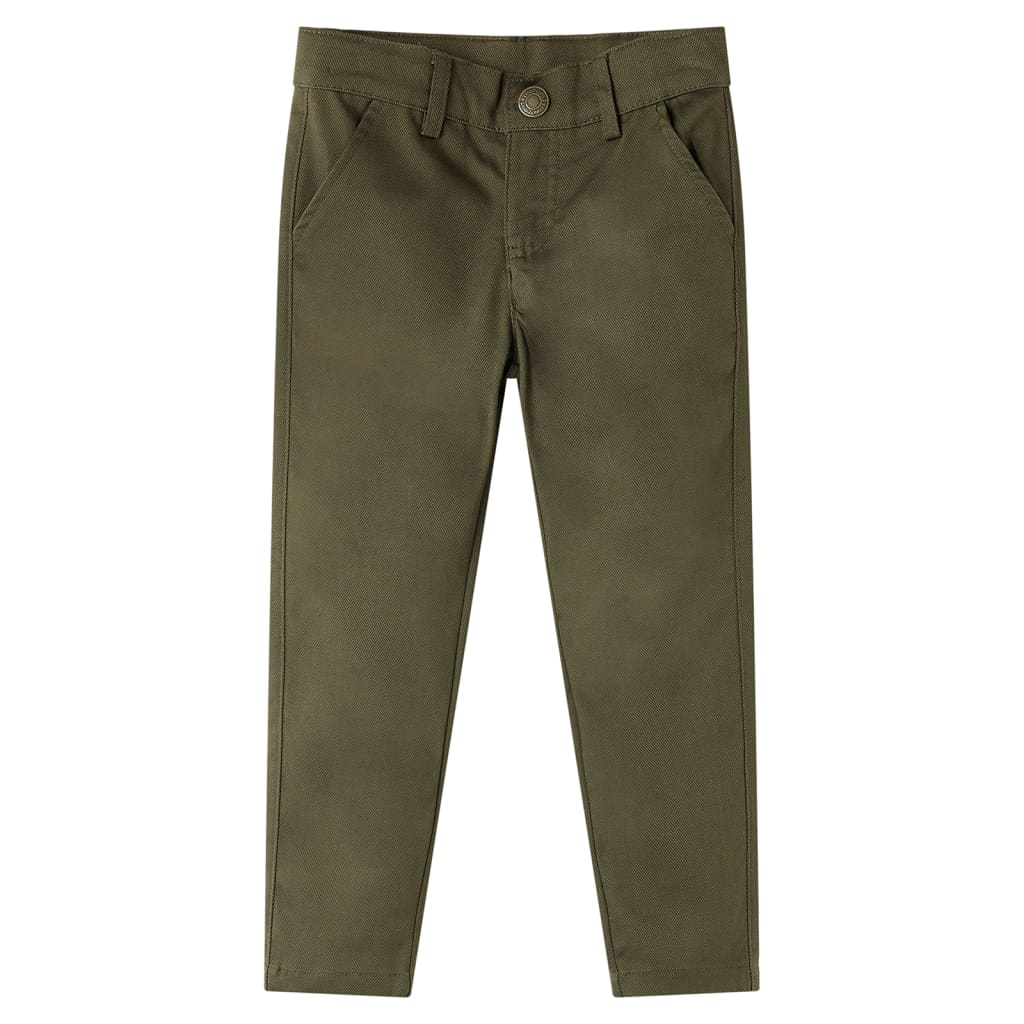 Children's trousers khaki