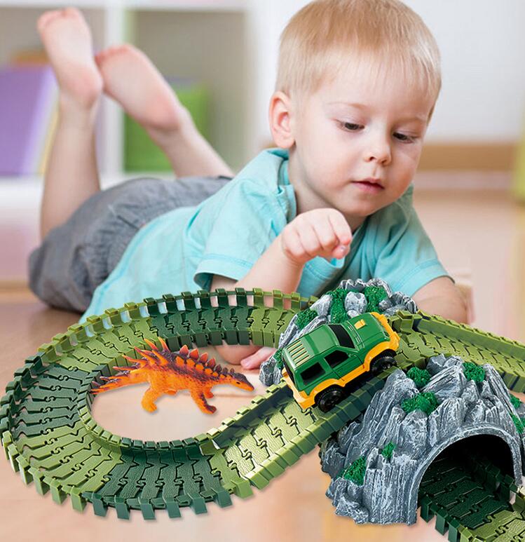 Dinosaur Flexible Racetrack