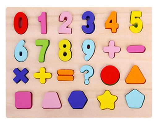 Alphabet & Number Puzzle Teaching Aids