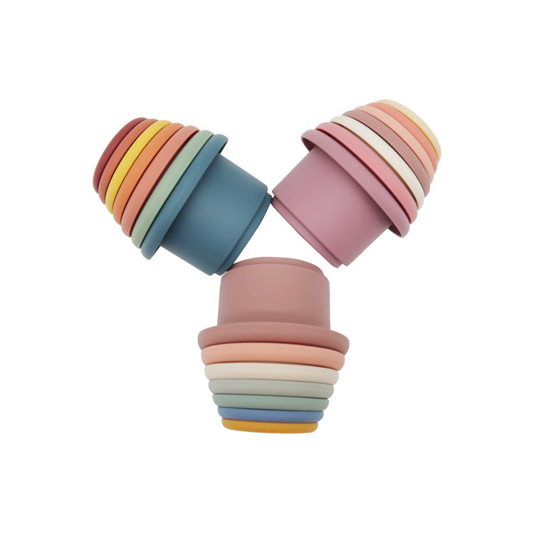 Baby Stacking Silicone Cups