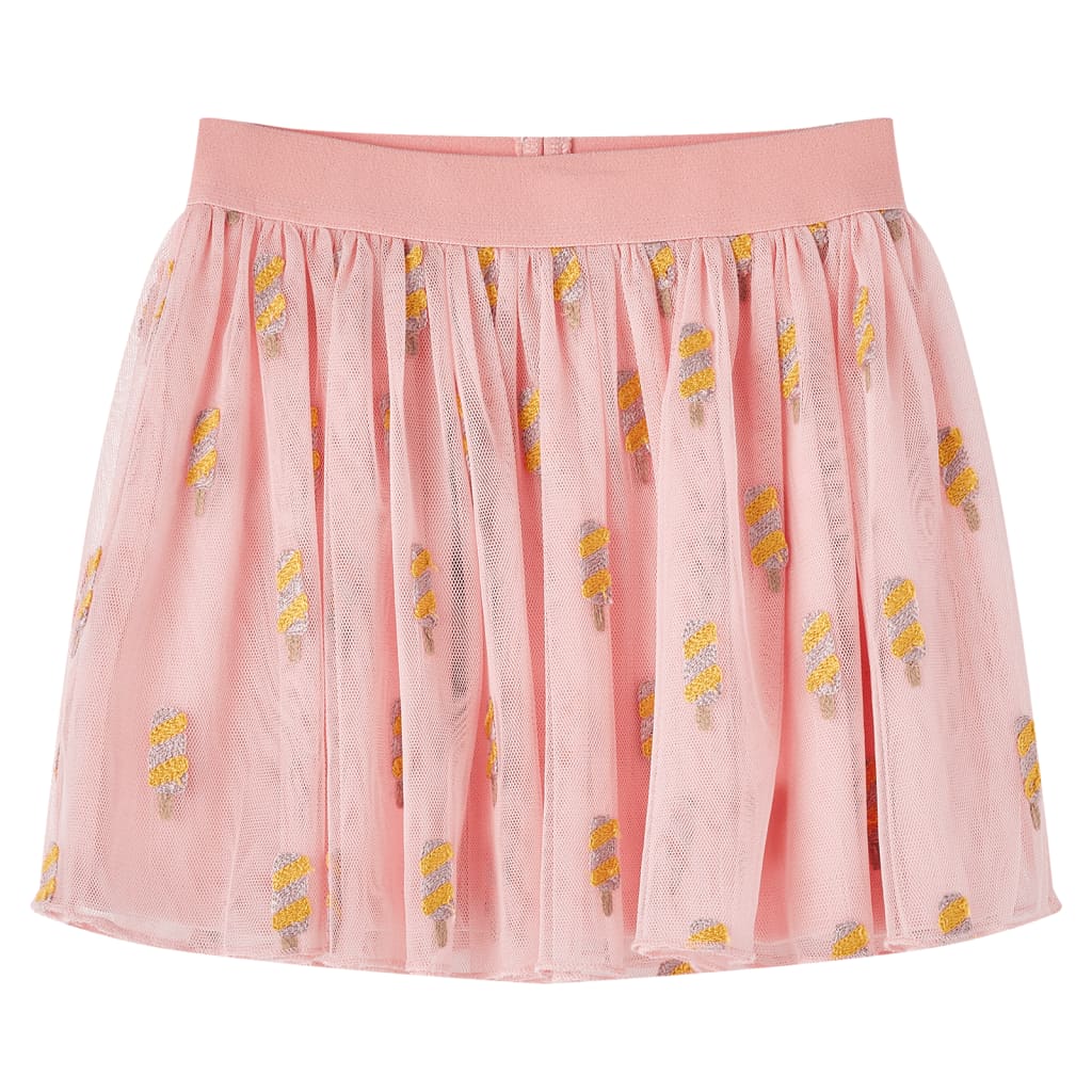 Children's skirt with tulle