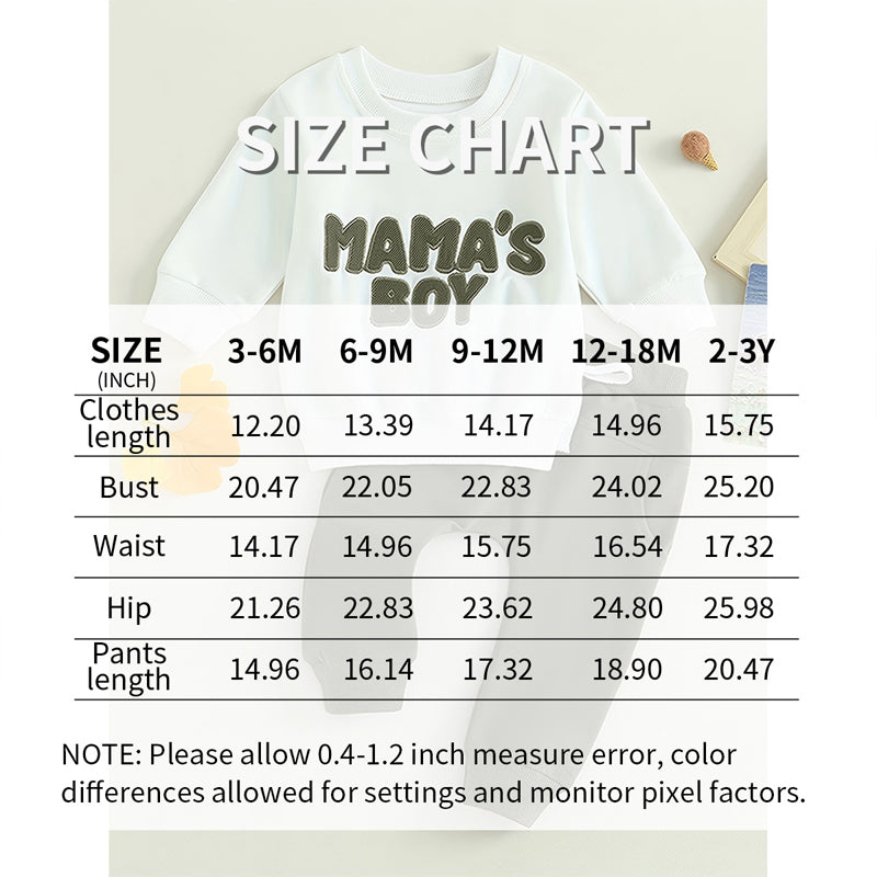 Baby Boy's 2-Piece Sweatshirt & Drawstring Jogger Pants