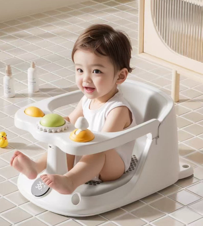Baby Bath Seat with Temperature Display