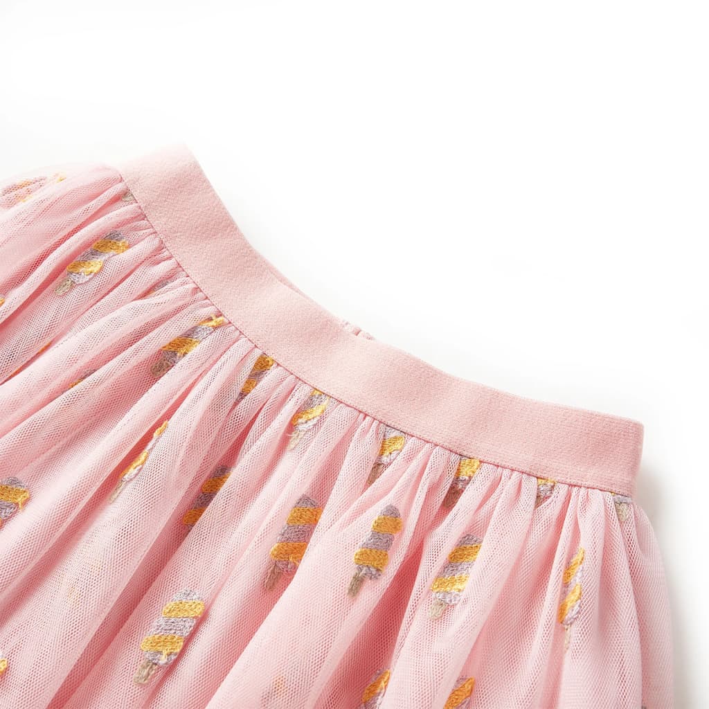 Children's skirt with tulle