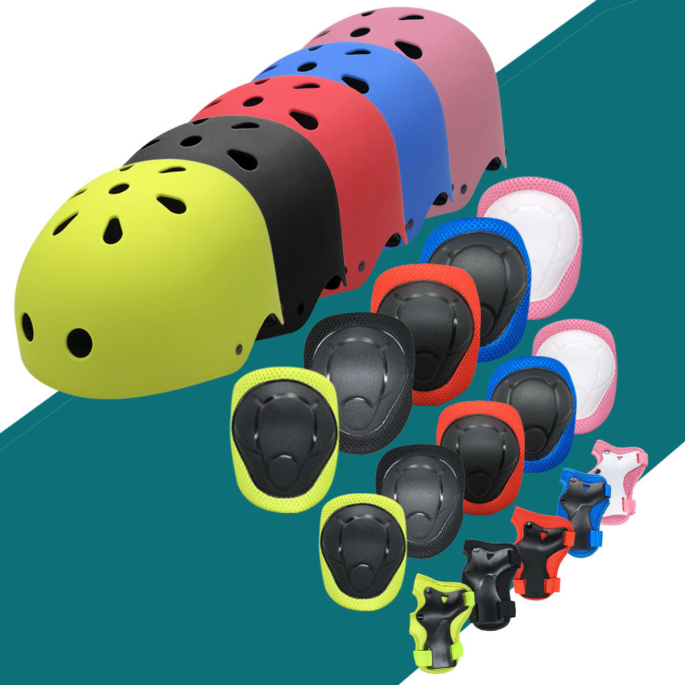 Children's Roller Skating Helmet & Pads