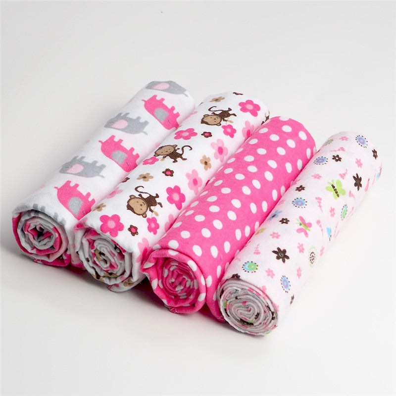 Baby cotton receiving blankets