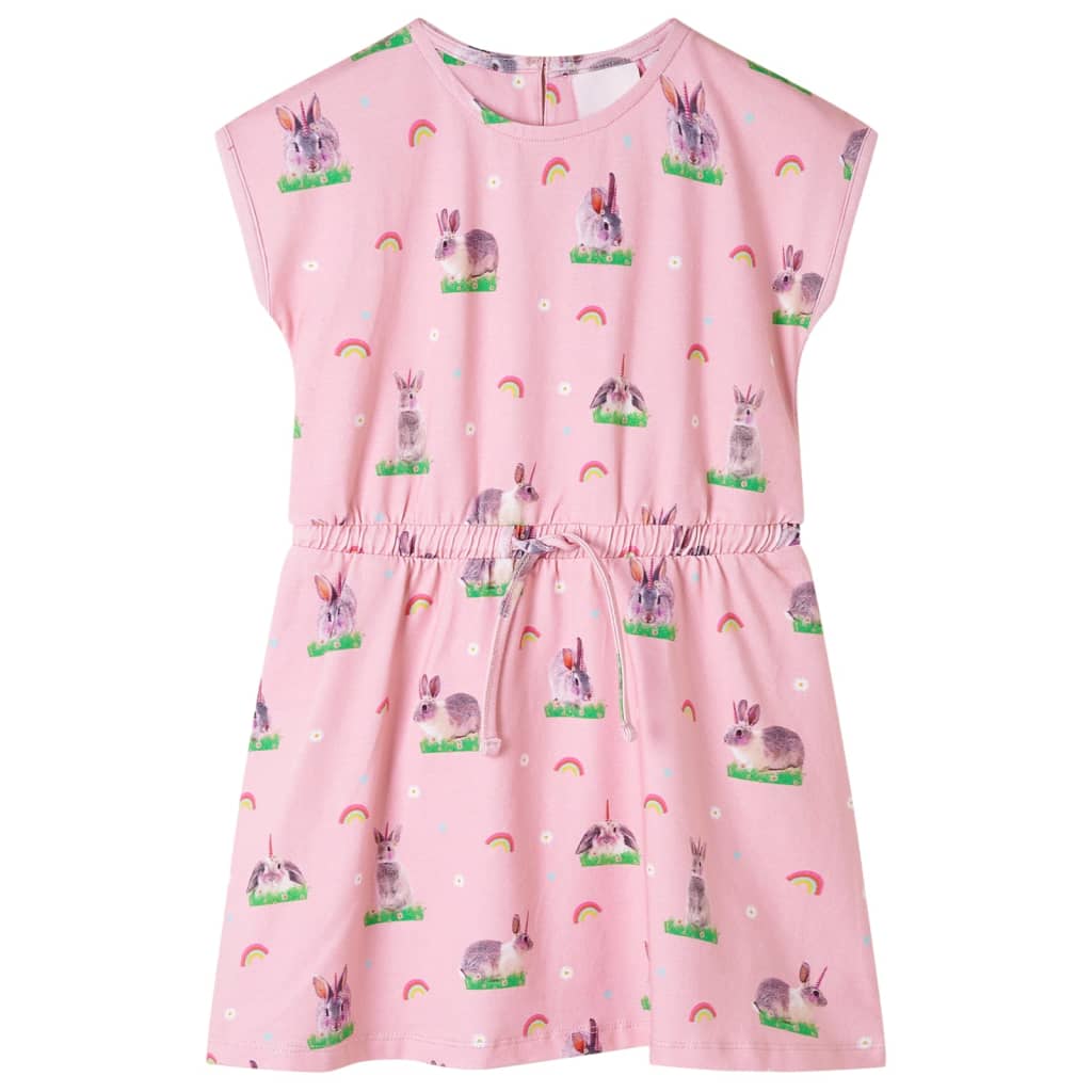 Girls Rabbit print dress