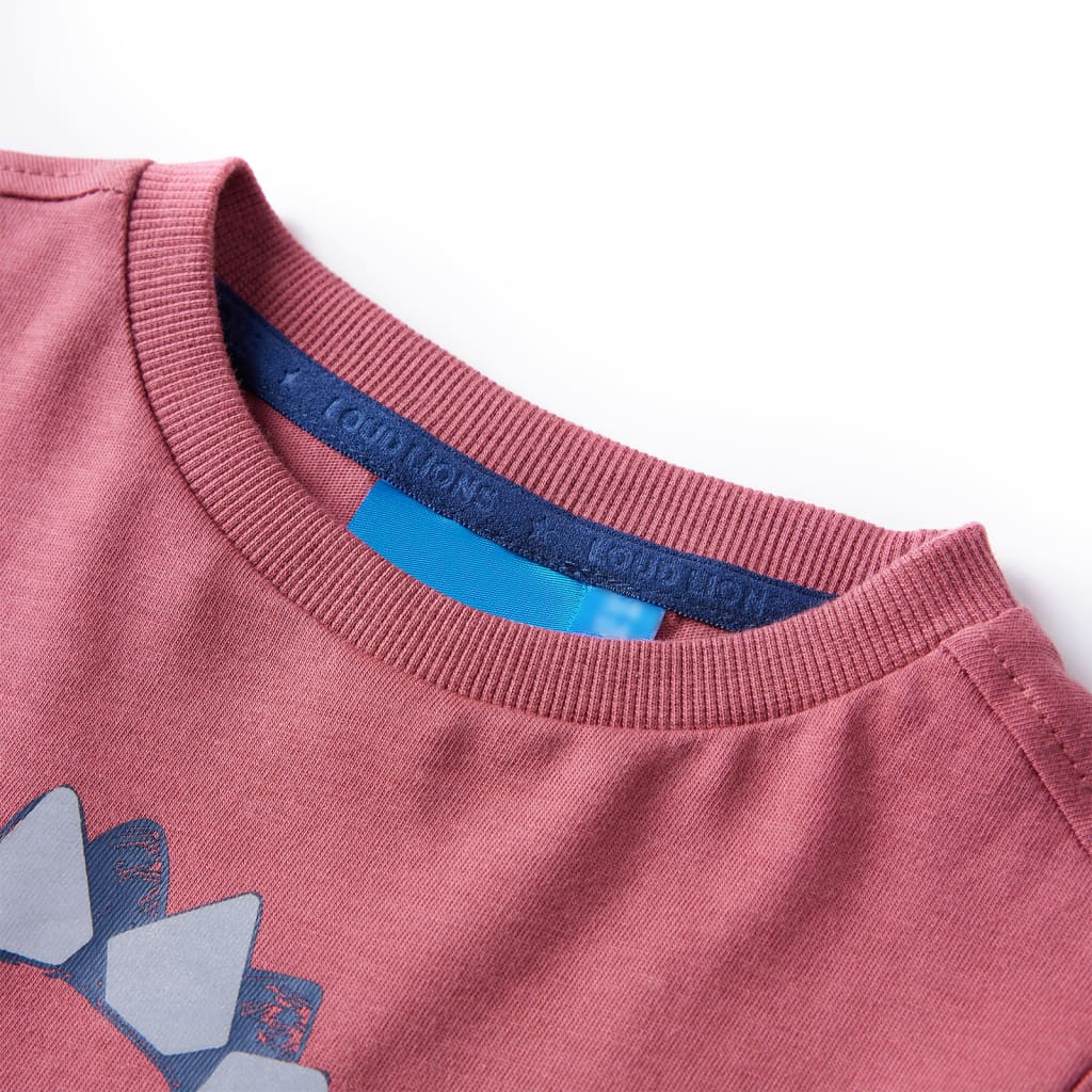Children's long-sleeved Dinosaur shirt