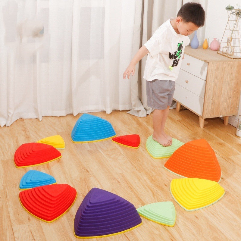 Rainbow Stepping Stones