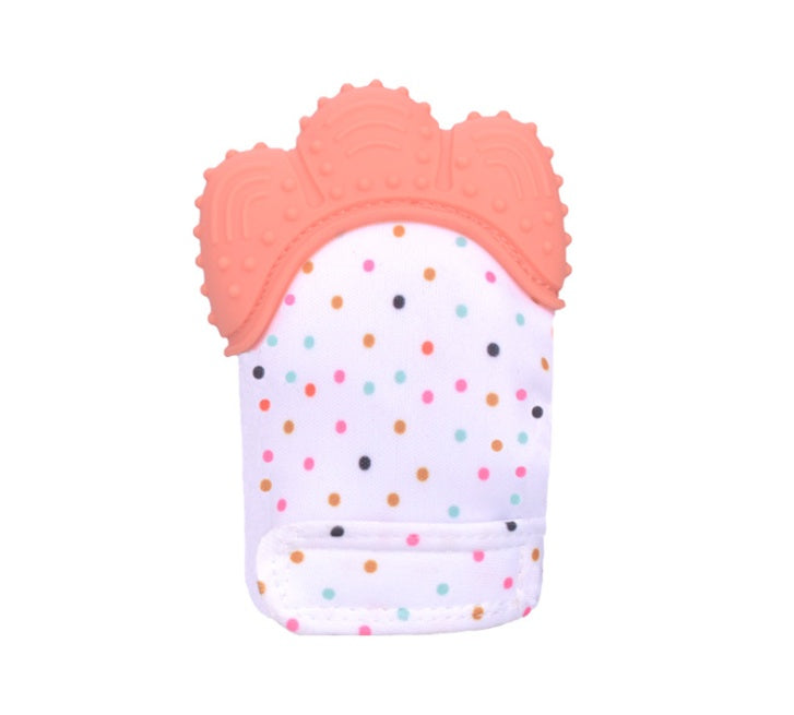 Baby teether silicone molar glove