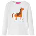 Children's long-sleeved pony shirt
