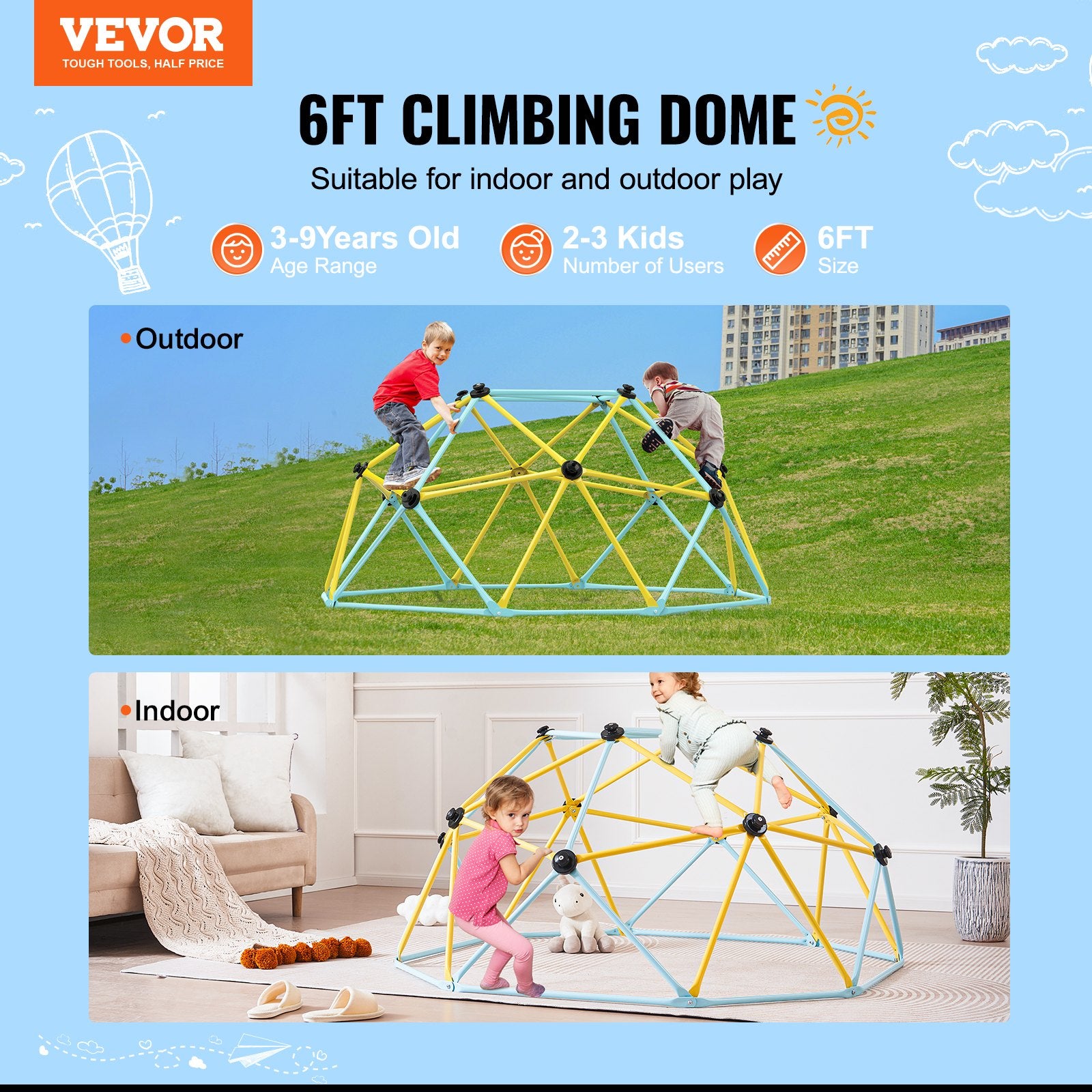 Jungle gym Climbing Dome