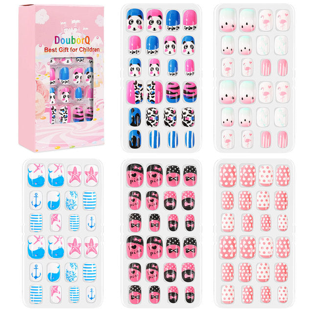 New Cartoon Candy Children's Nails- 5 packs