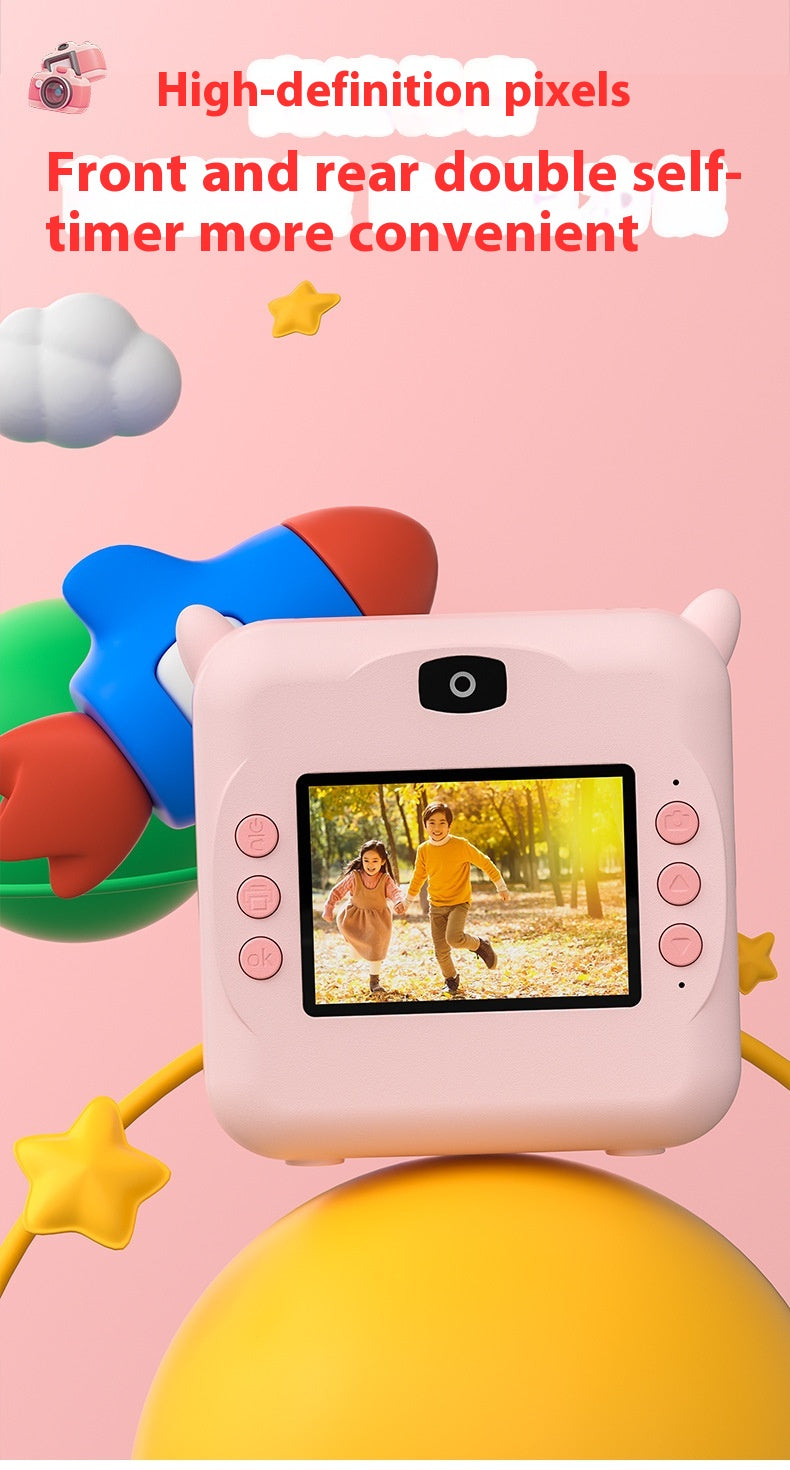 Portable Thermal Printing Camera Video HD Digital