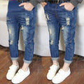 Children's Casual Loose Hole Jeans