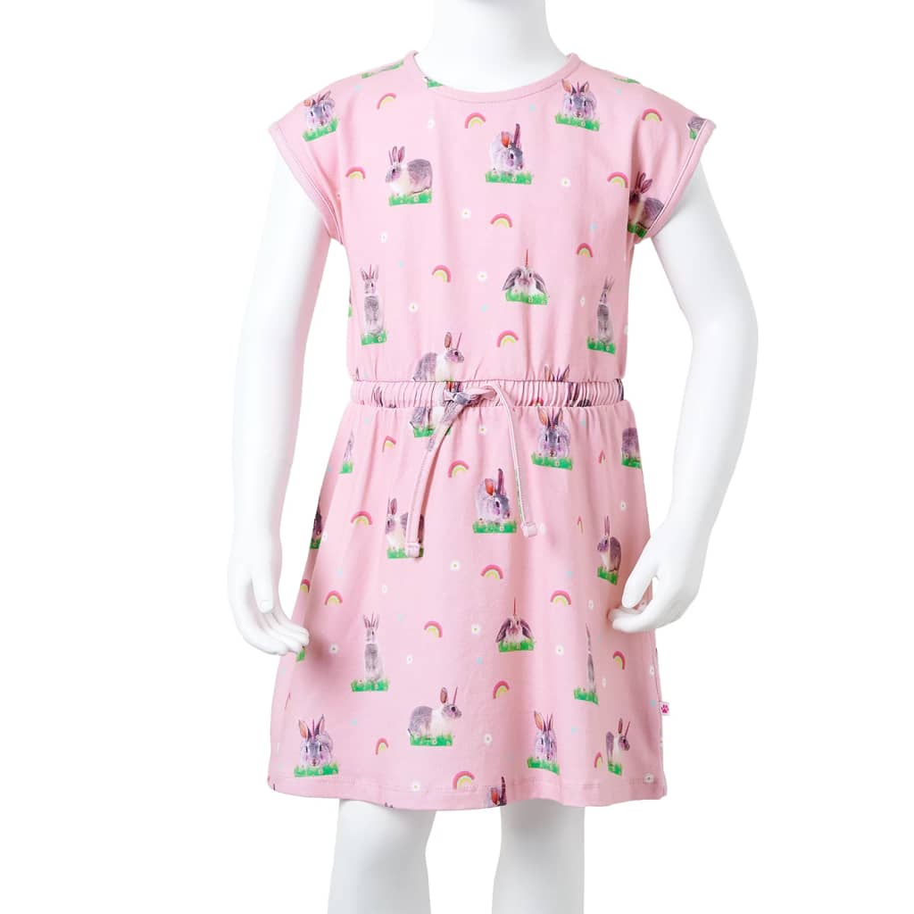 Girls Rabbit print dress