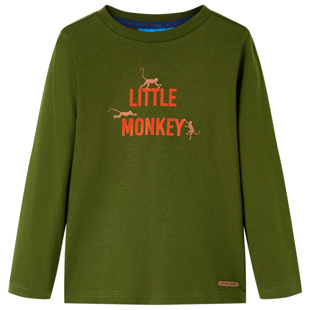Children's little monkey sweatshirt