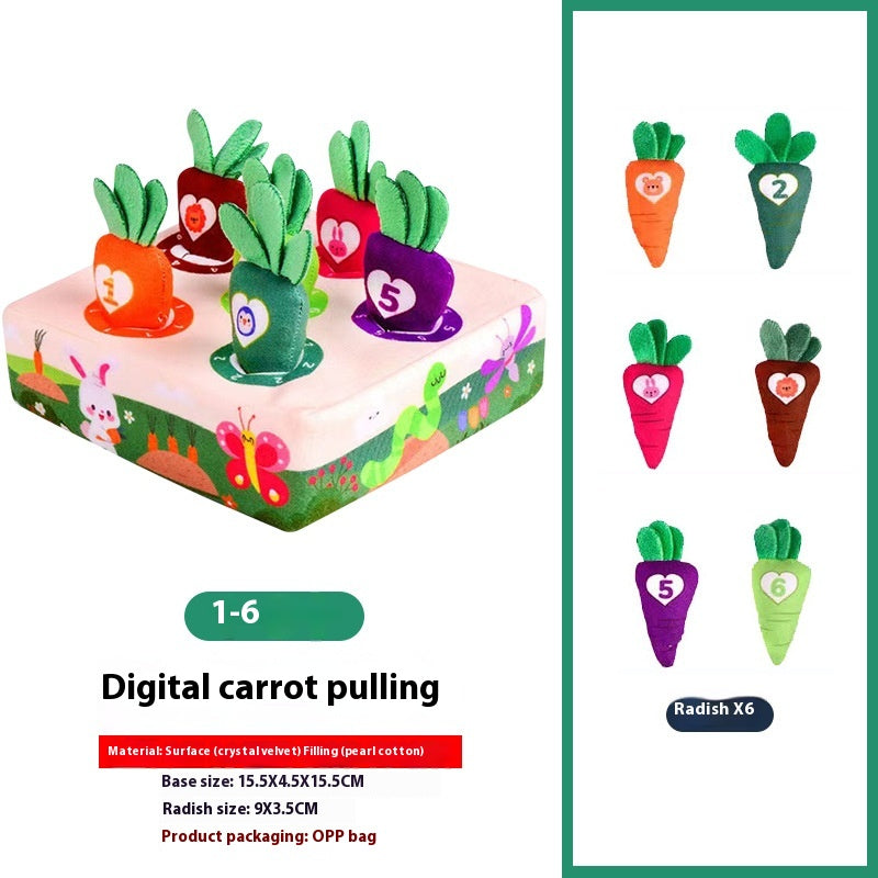 Baby Tear-proof Radish Extraction Toys