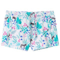 Girls shorts with drawstring